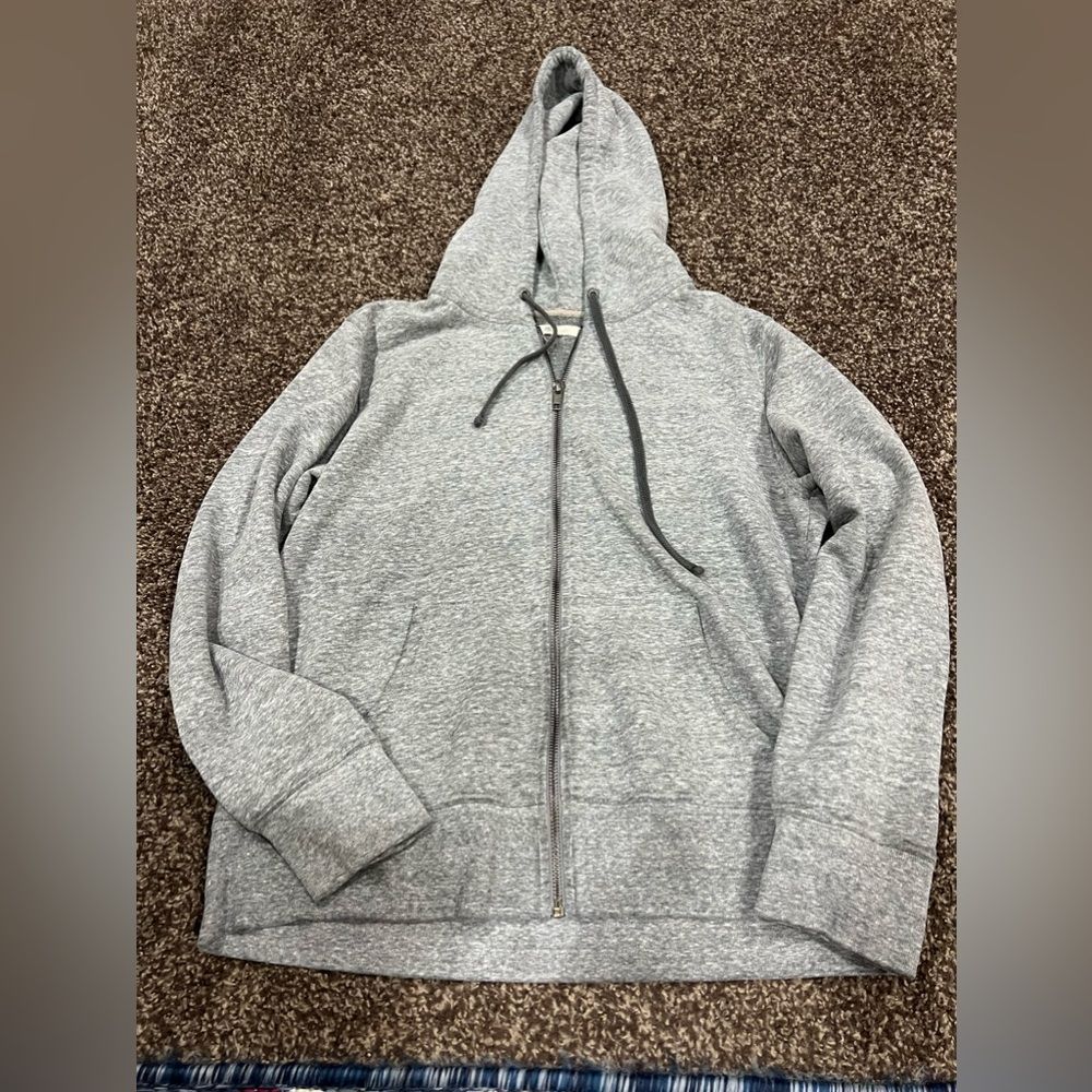 Madewell zip up hoodie || large